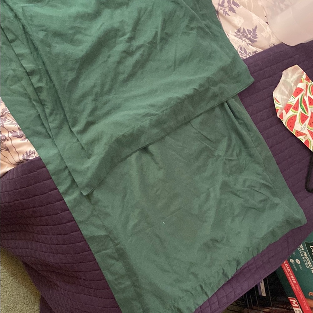 2 Forrest Green XL Pillowcase Set